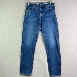 AG Adriano Goldschmied Jeans Womens 30 x 27 Anthropologie The Stevie Ankle Blue